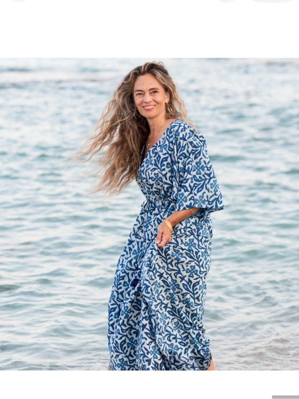 Pax Philomena Isadora Maxi Kaftan Dress One Size